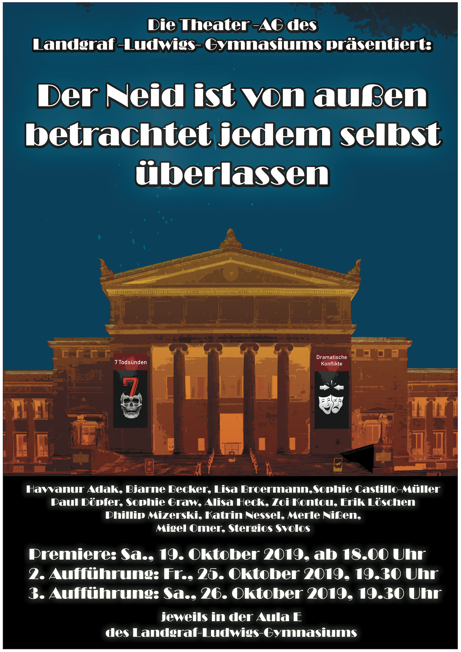 Plakat Neid